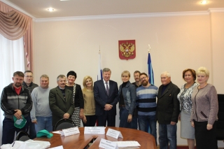 Встреча с участниками VI международного пленэра.