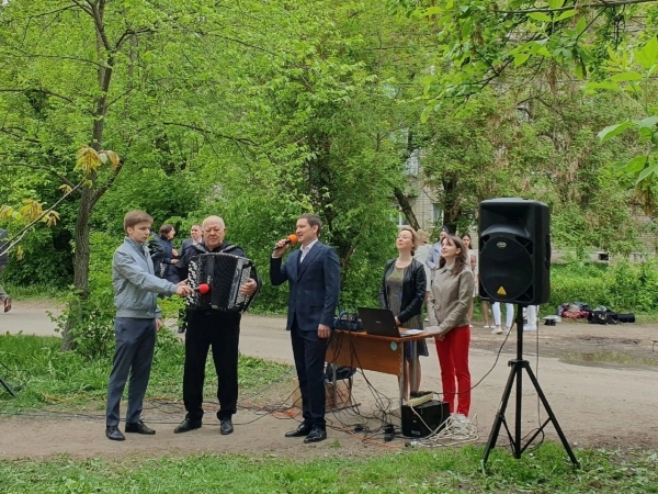 В рамках акции &laquo;Поём всем двором&raquo;!